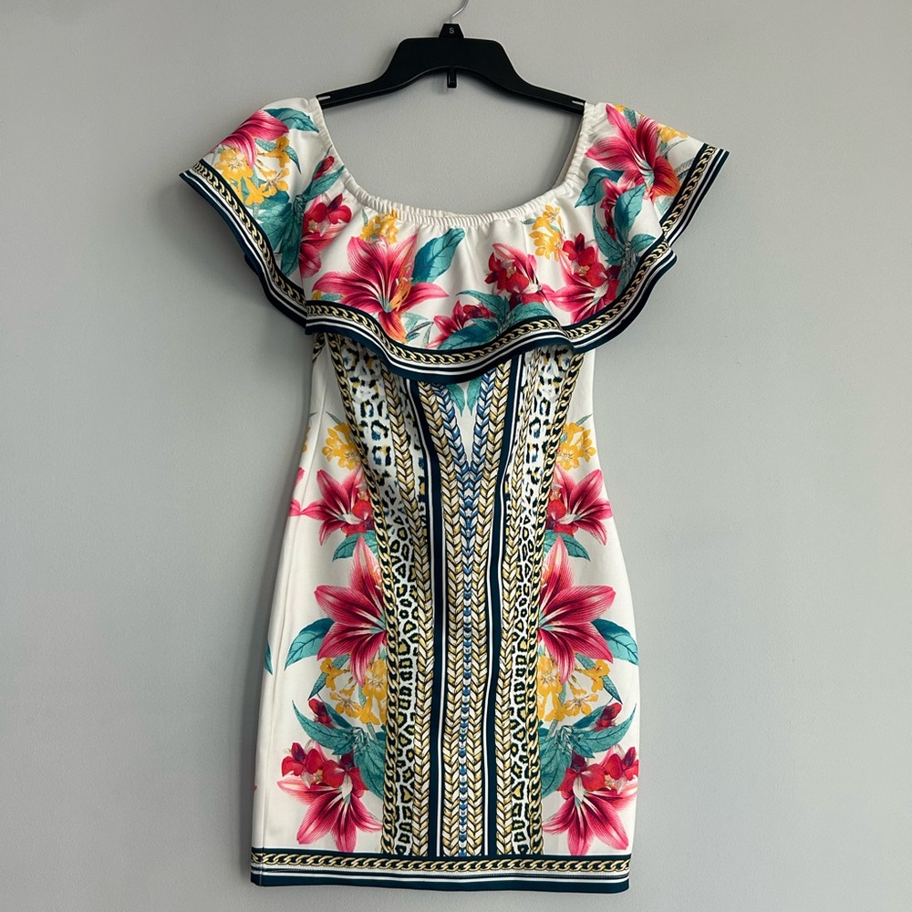 Floral Off-Shoulder Dress